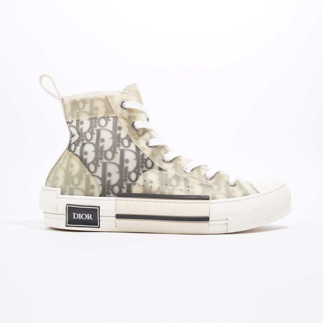 Christian Dior B23 Grey Oblique Canvas EU 41 UK 7