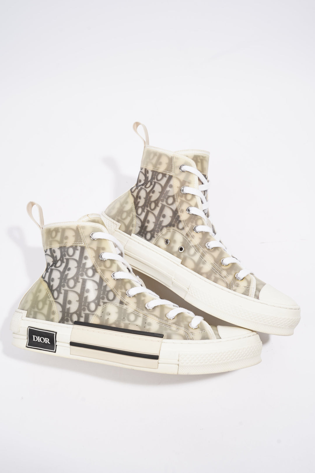 Christian Dior B23 Grey Oblique Canvas EU 41 UK 7