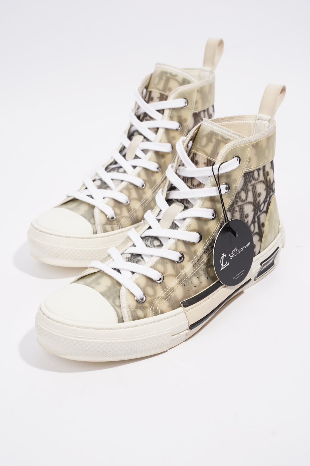 Christian Dior B23 Grey Oblique Canvas EU 41 UK 7