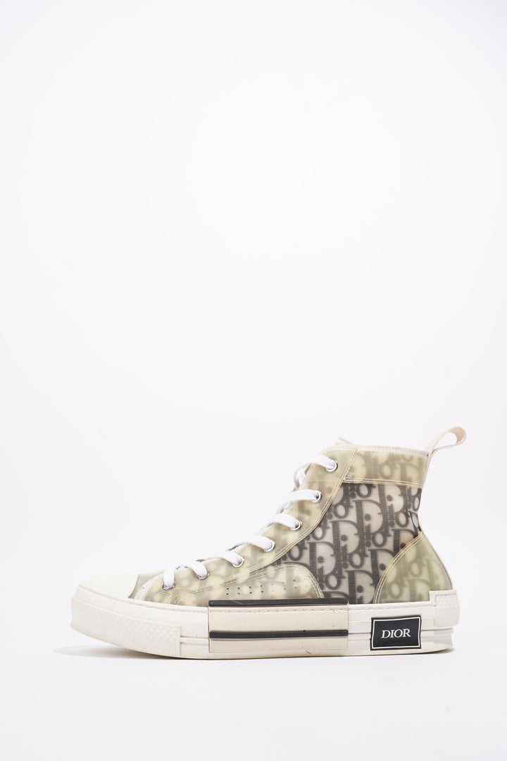 Christian Dior B23 Grey Oblique Canvas EU 41 UK 7