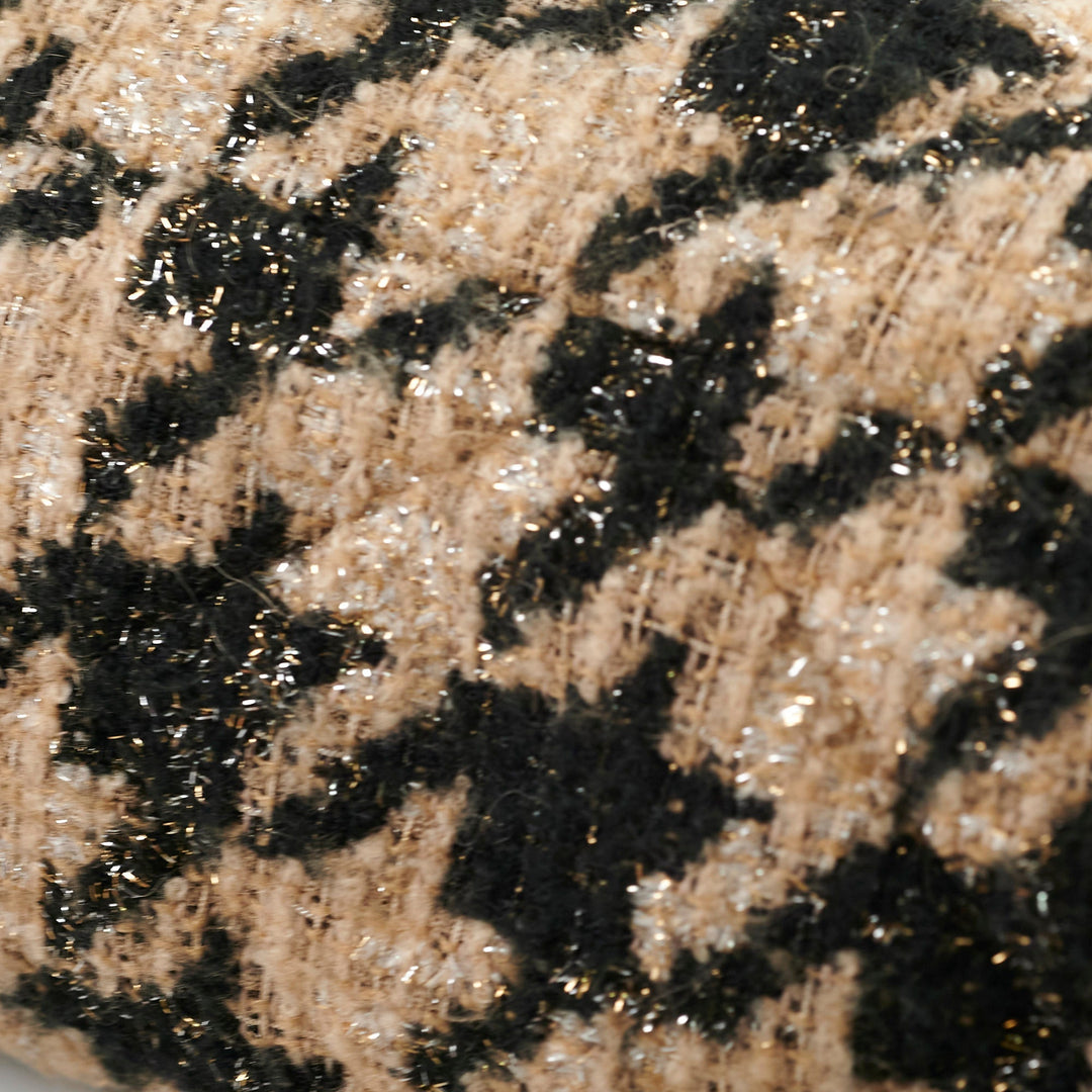Top Quality Chanel 19 Maxi Tweed Bag Beige/Black 28 Series