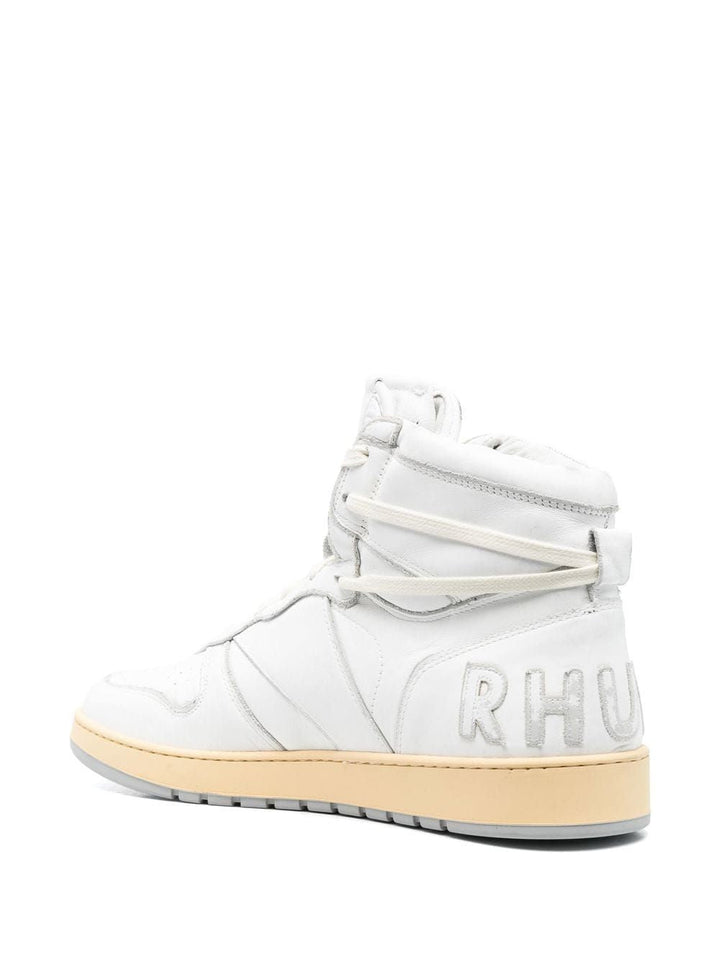RHUDE RHECESS HIGH-TOP SNEAKERS