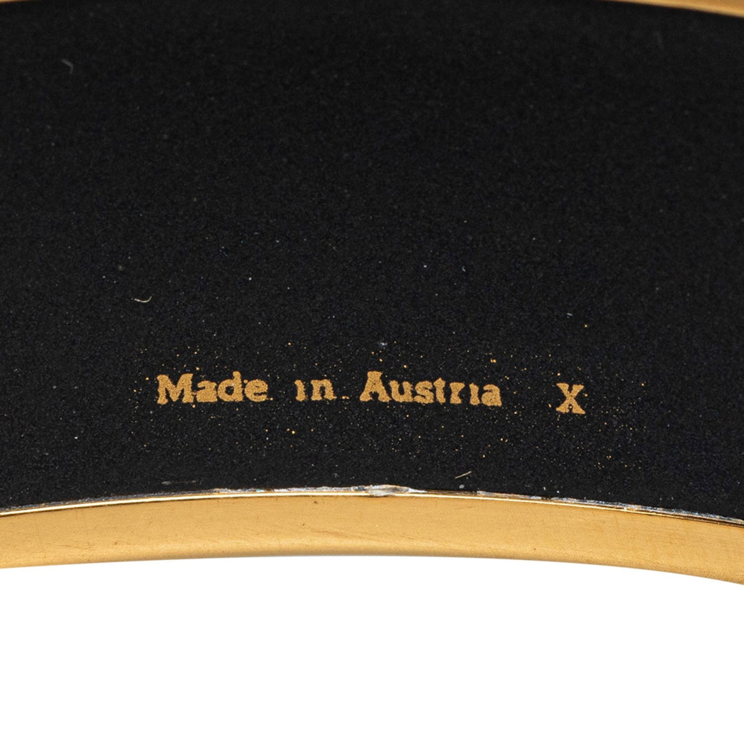 Top quality Hermes Wide Enamel Bangle Costume Bracelet