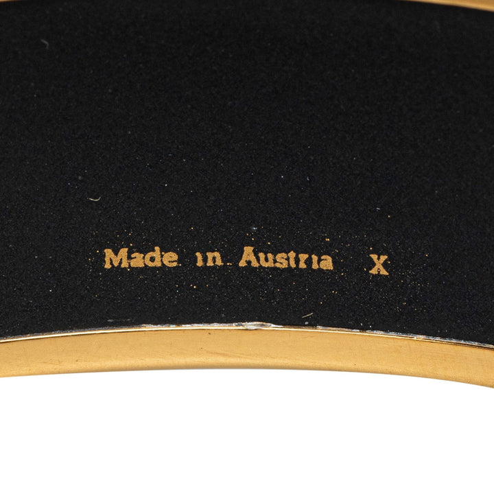 Top quality Hermes Wide Enamel Bangle Costume Bracelet