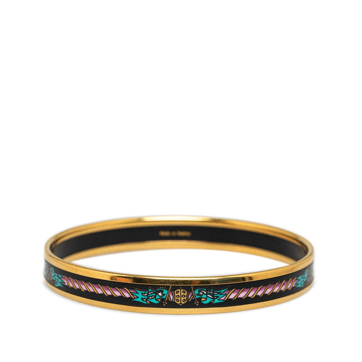 Top quality Hermes Enamel Narrow Bangle Costume Bracelet