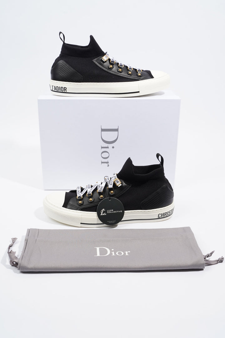 Christian Dior WALK'N' Black / White Cotton EU 42 UK 8