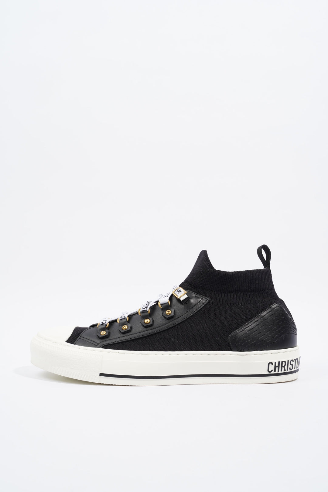 Christian Dior WALK'N' Black / White Cotton EU 42 UK 8