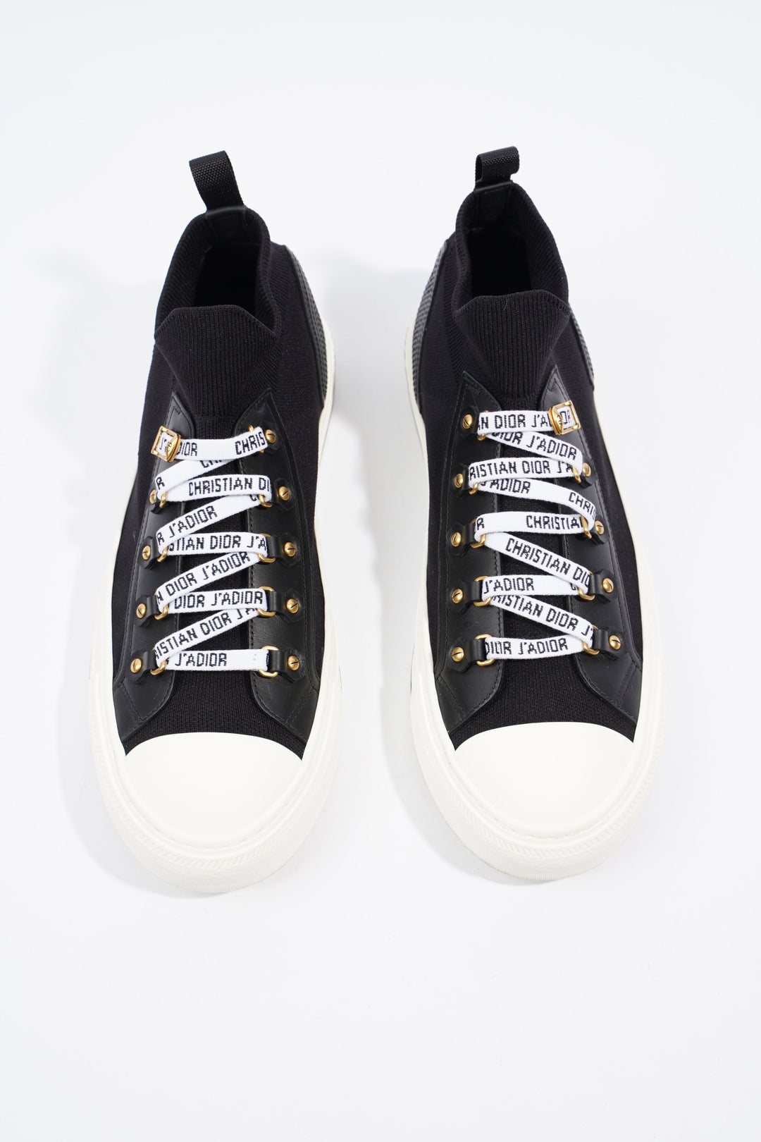 Christian Dior WALK'N' Black / White Cotton EU 42 UK 8