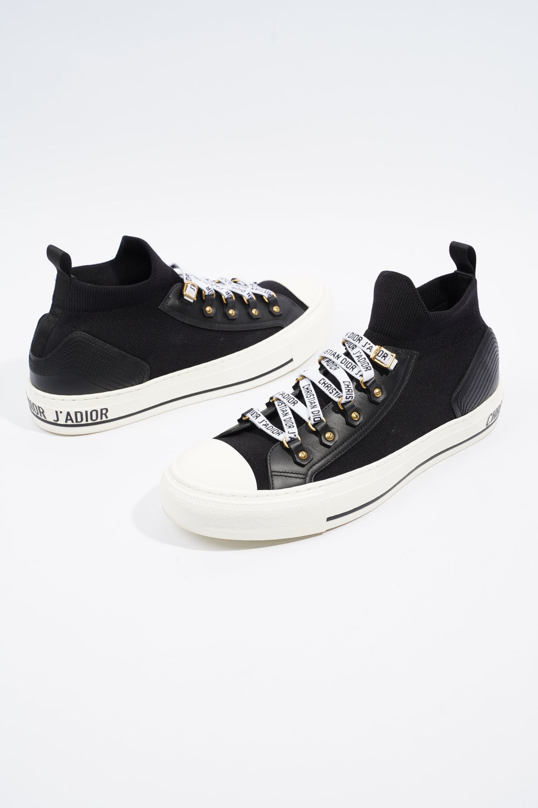 Christian Dior WALK'N' Black / White Cotton EU 42 UK 8