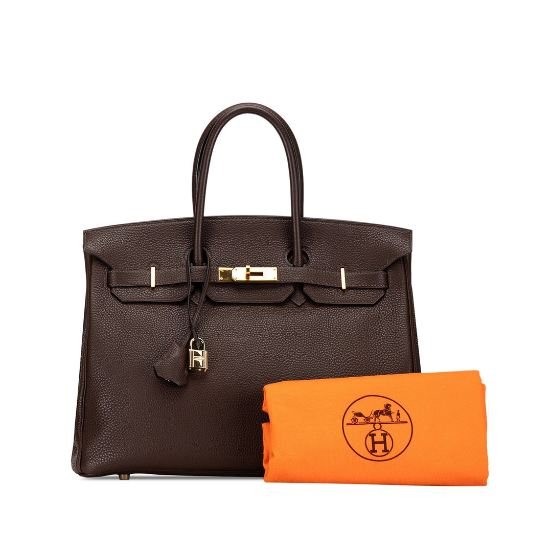 Top quality Hermes Togo Birkin Retourne 35 Handbag