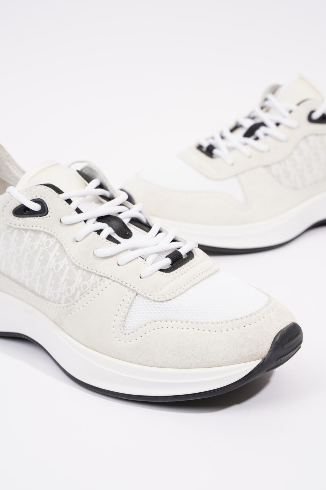Christian Dior B25 White / Black Mesh EU 42.5 UK 8.5