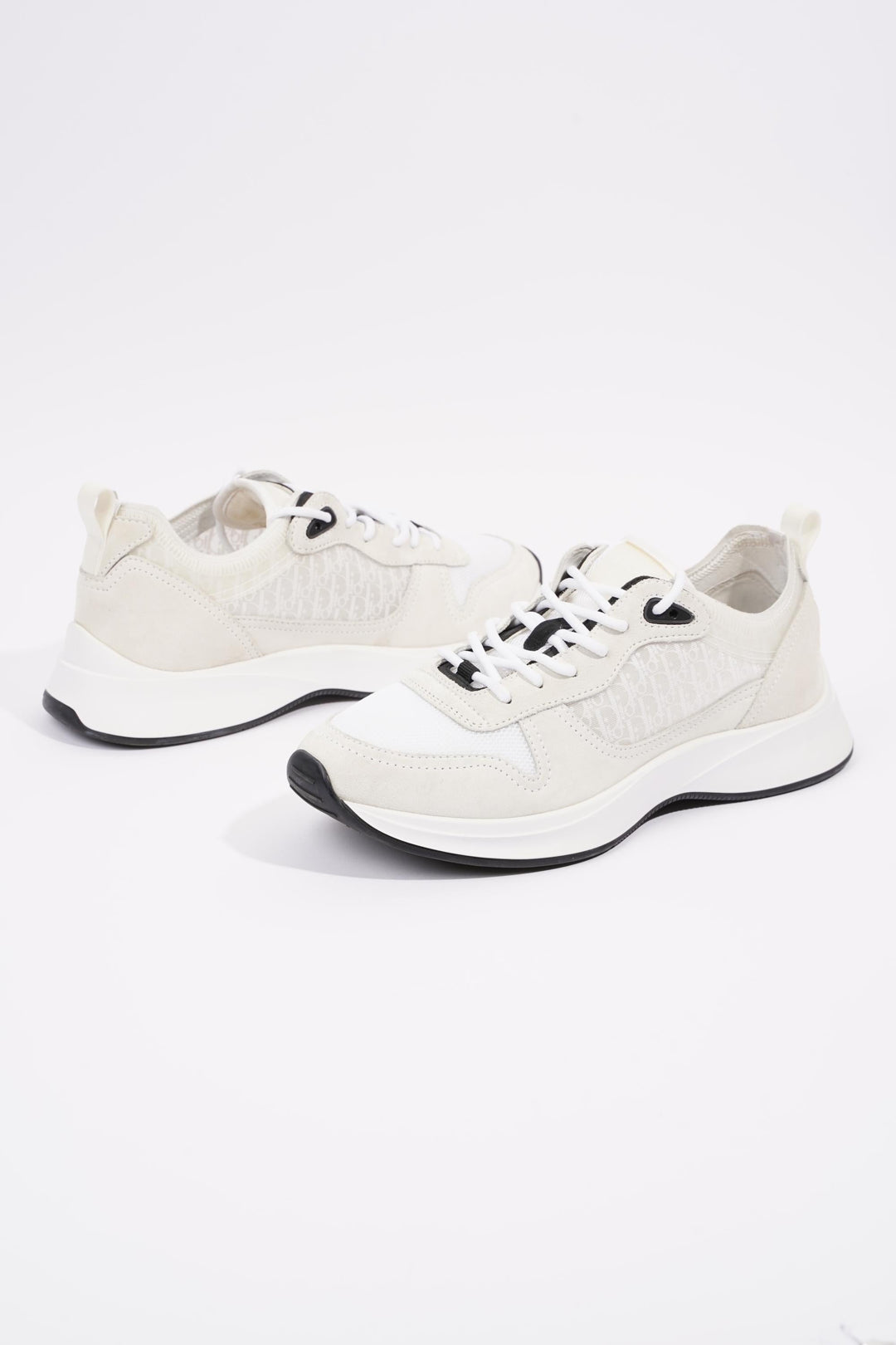 Christian Dior B25 White / Black Mesh EU 42.5 UK 8.5