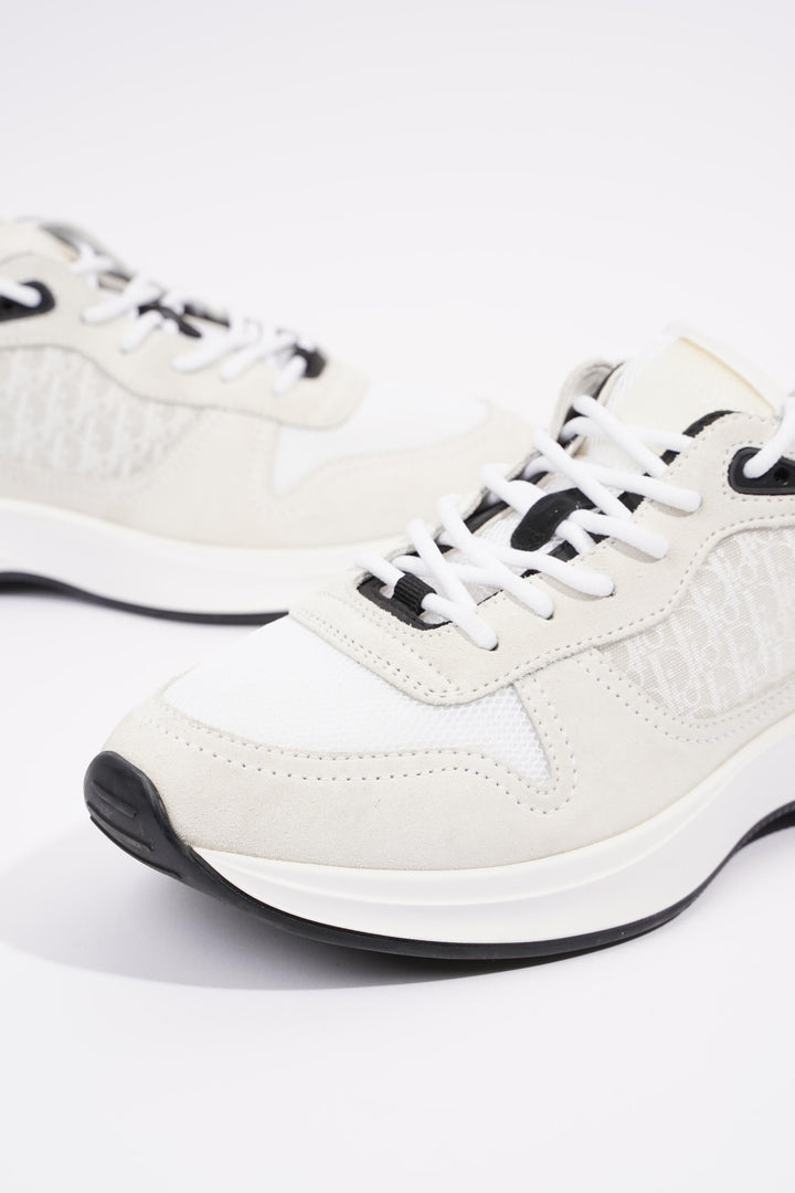Christian Dior B25 White / Black Mesh EU 42.5 UK 8.5