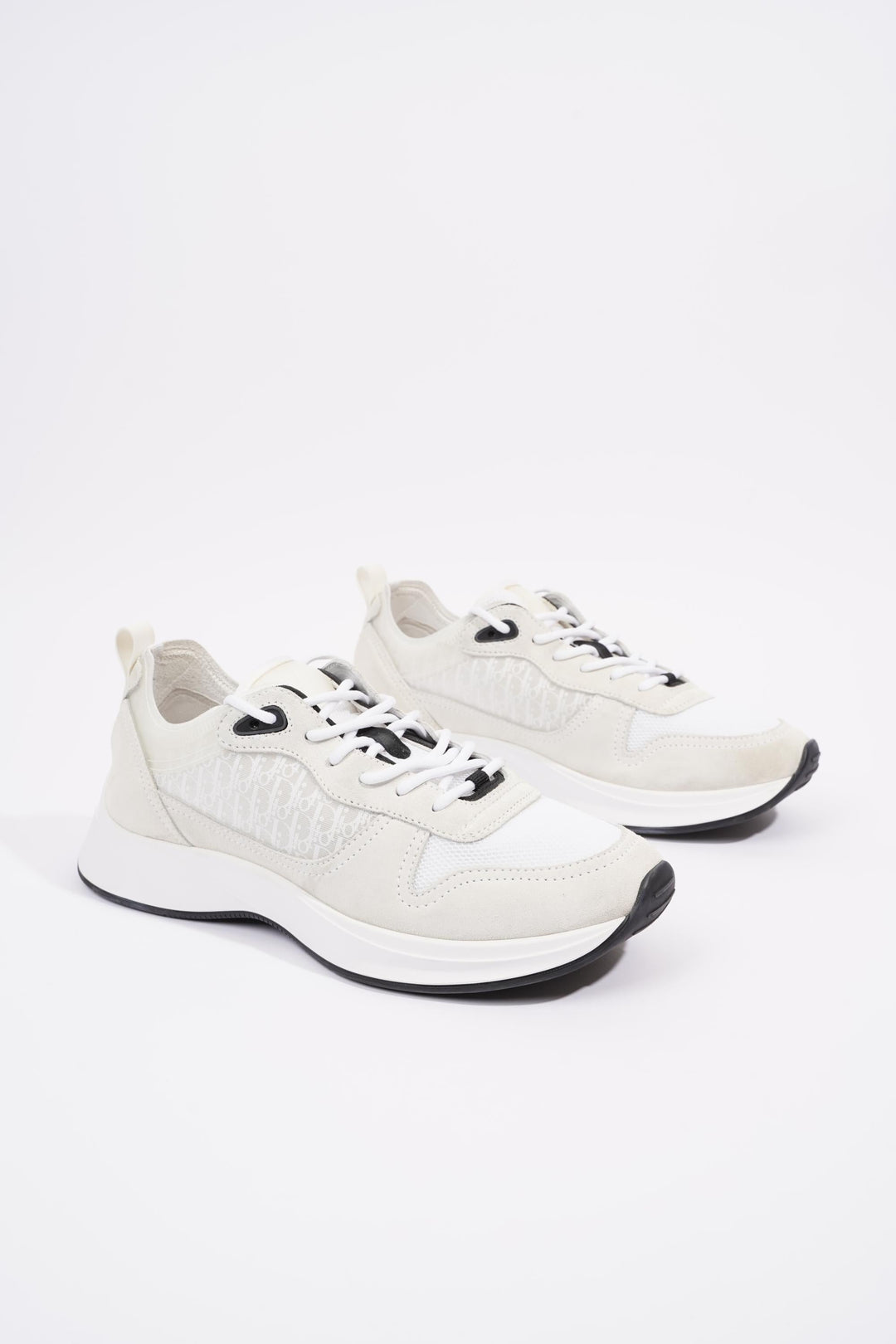 Christian Dior B25 White / Black Mesh EU 42.5 UK 8.5