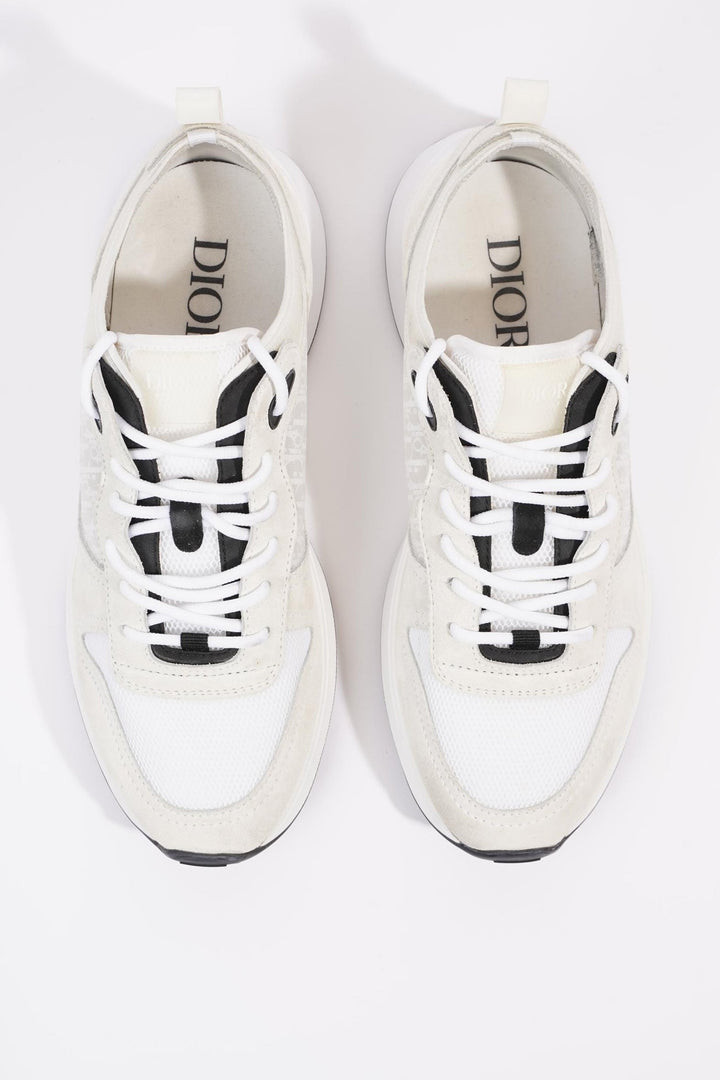 Christian Dior B25 White / Black Mesh EU 42.5 UK 8.5