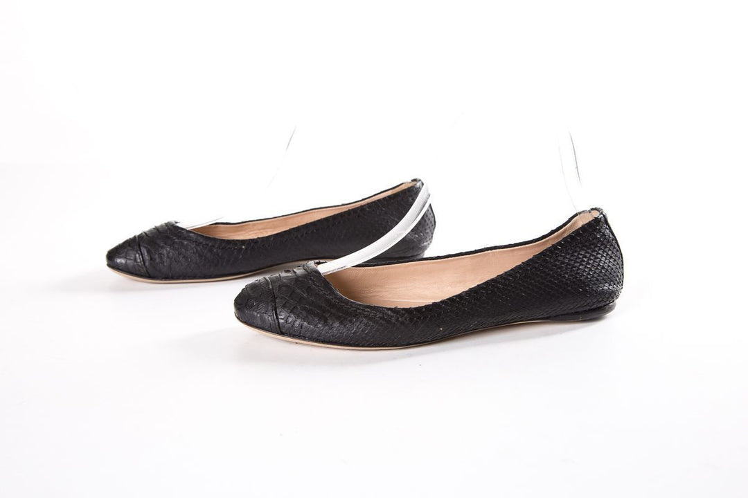 Reed Krakoff Black Round-Toe Flats SZ 36 Sale
