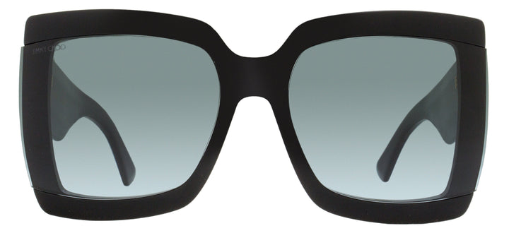 Jimmy Choo Square Sunglasses Renee 8079O Black 61mm