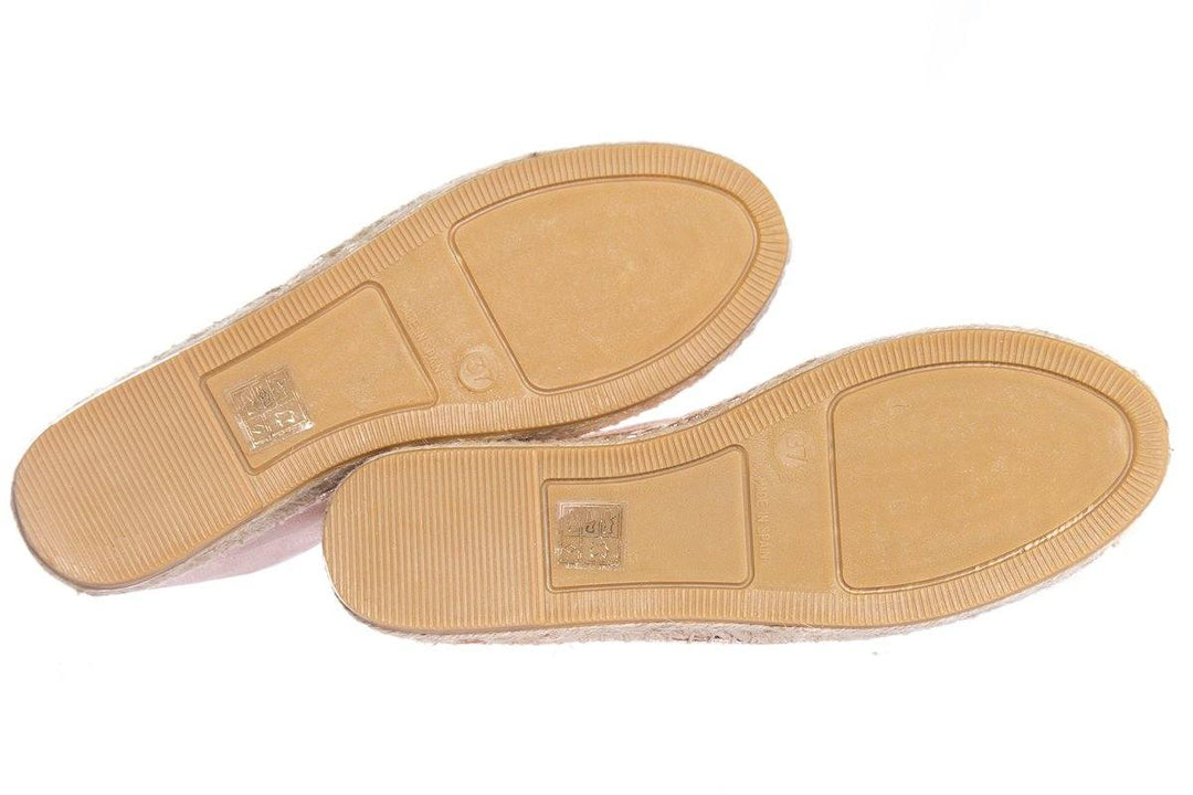 Robert Clergerie Metallic Leather Espadrille SZ 37
