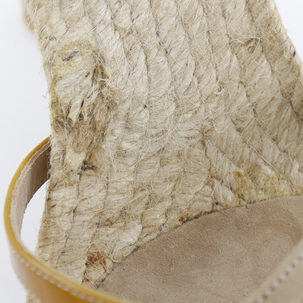 Top Quality Chanel Suede/Enamel Sandals with Coco Mark Charm