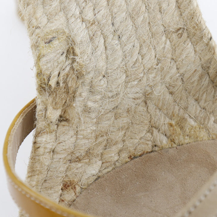 Top Quality Chanel Suede/Enamel Sandals with Coco Mark Charm