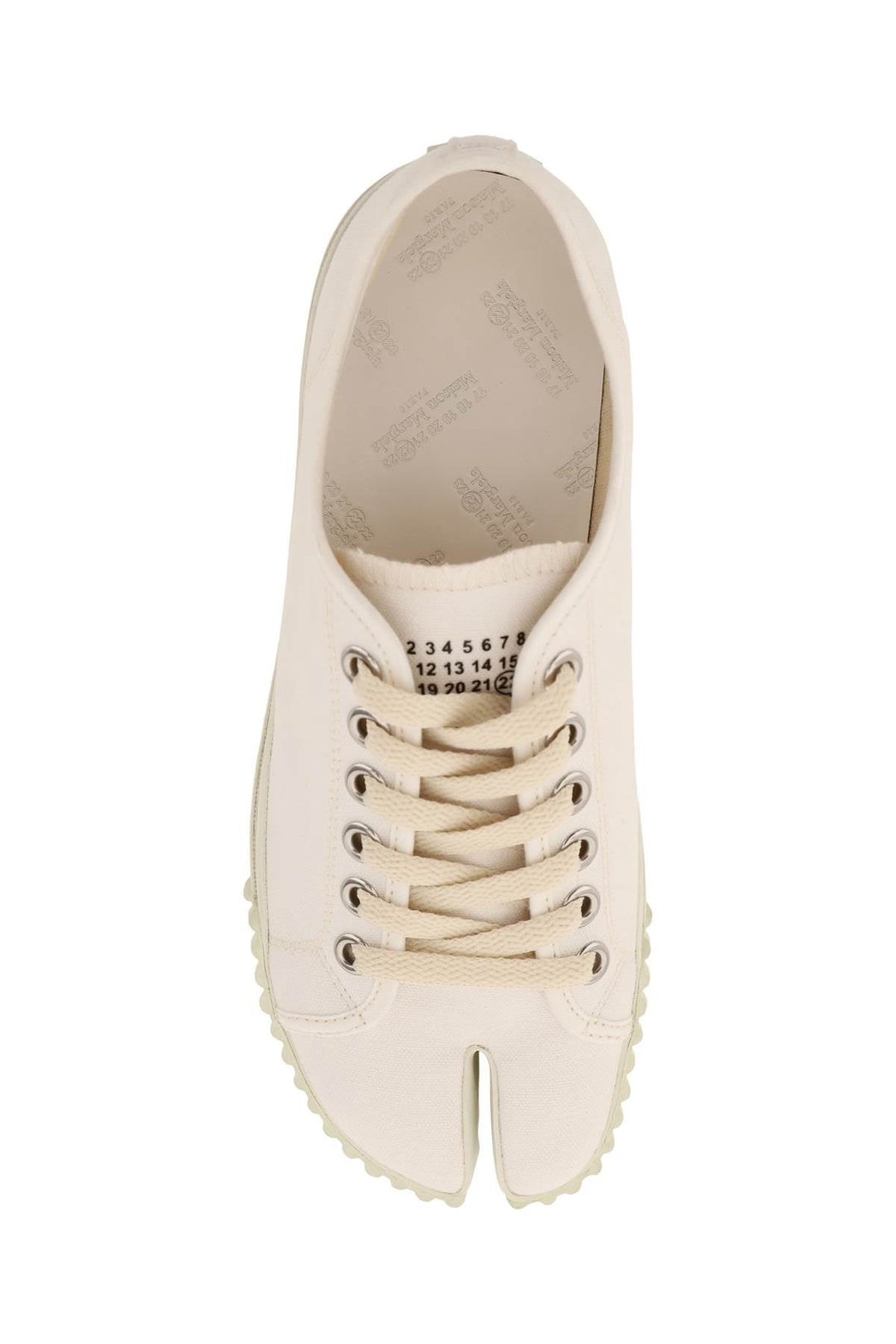 TABI CANVAS LOW-TOP SNEAKERS