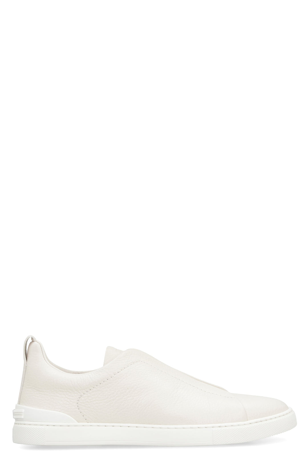 TRIPLE STITCH LEATHER SNEAKERS