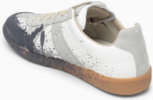 Paint Replica Leather Trainer