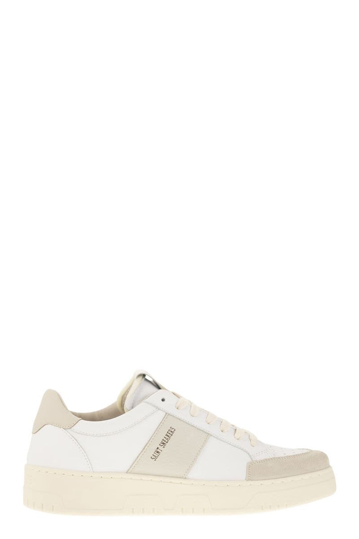 SAIL - LEATHER AND SUEDE TRAINERS