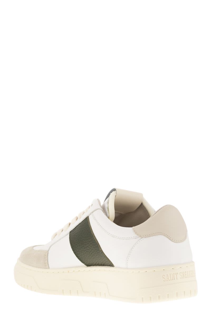 SAIL - LEATHER AND SUEDE TRAINERS