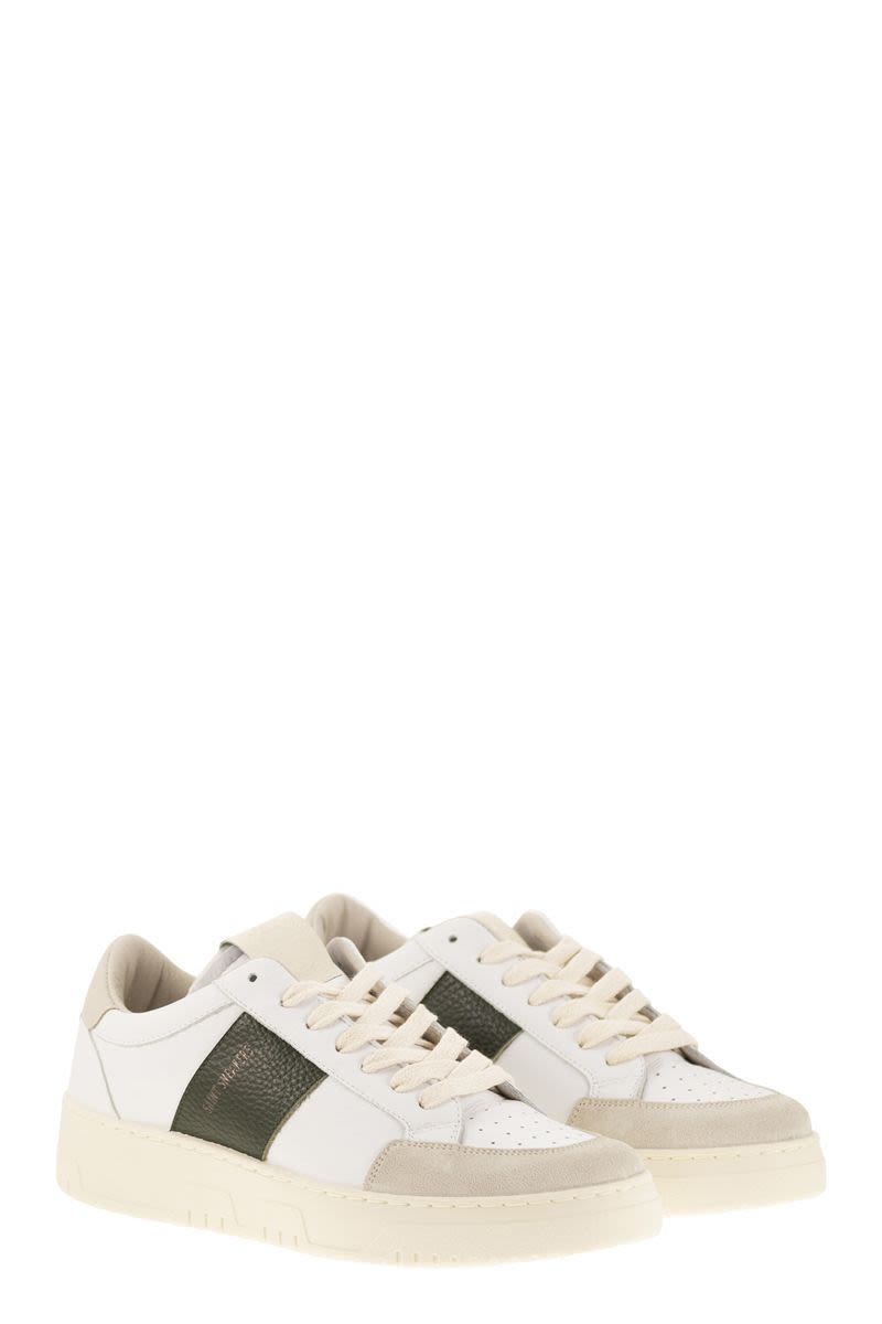 SAIL - LEATHER AND SUEDE TRAINERS
