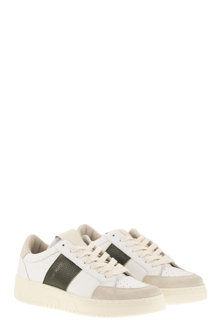SAIL - LEATHER AND SUEDE TRAINERS