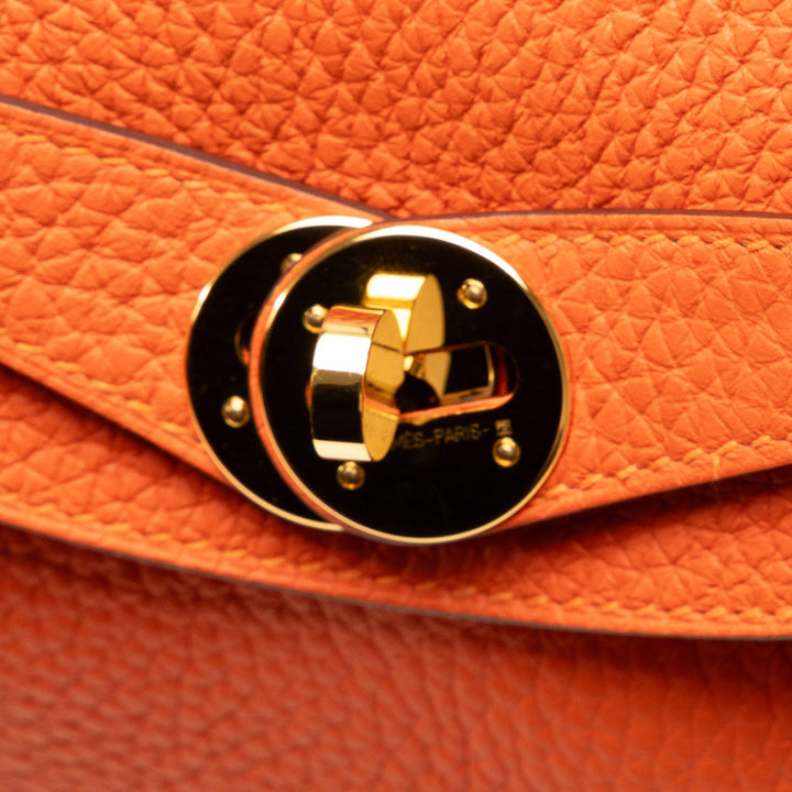Top quality Hermes Clemence Lindy 26 Shoulder Bag
