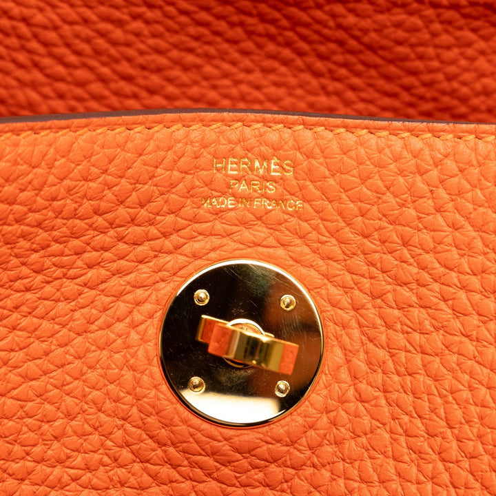 Top quality Hermes Clemence Lindy 26 Shoulder Bag