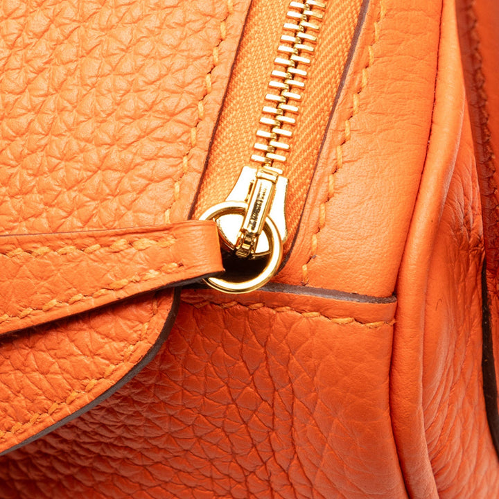 Top quality Hermes Clemence Lindy 26 Shoulder Bag