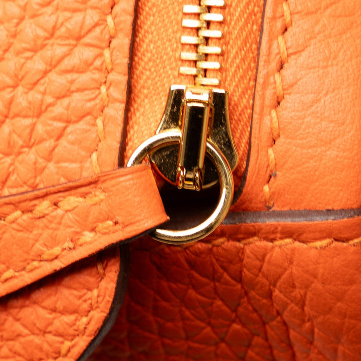 Top quality Hermes Clemence Lindy 26 Shoulder Bag