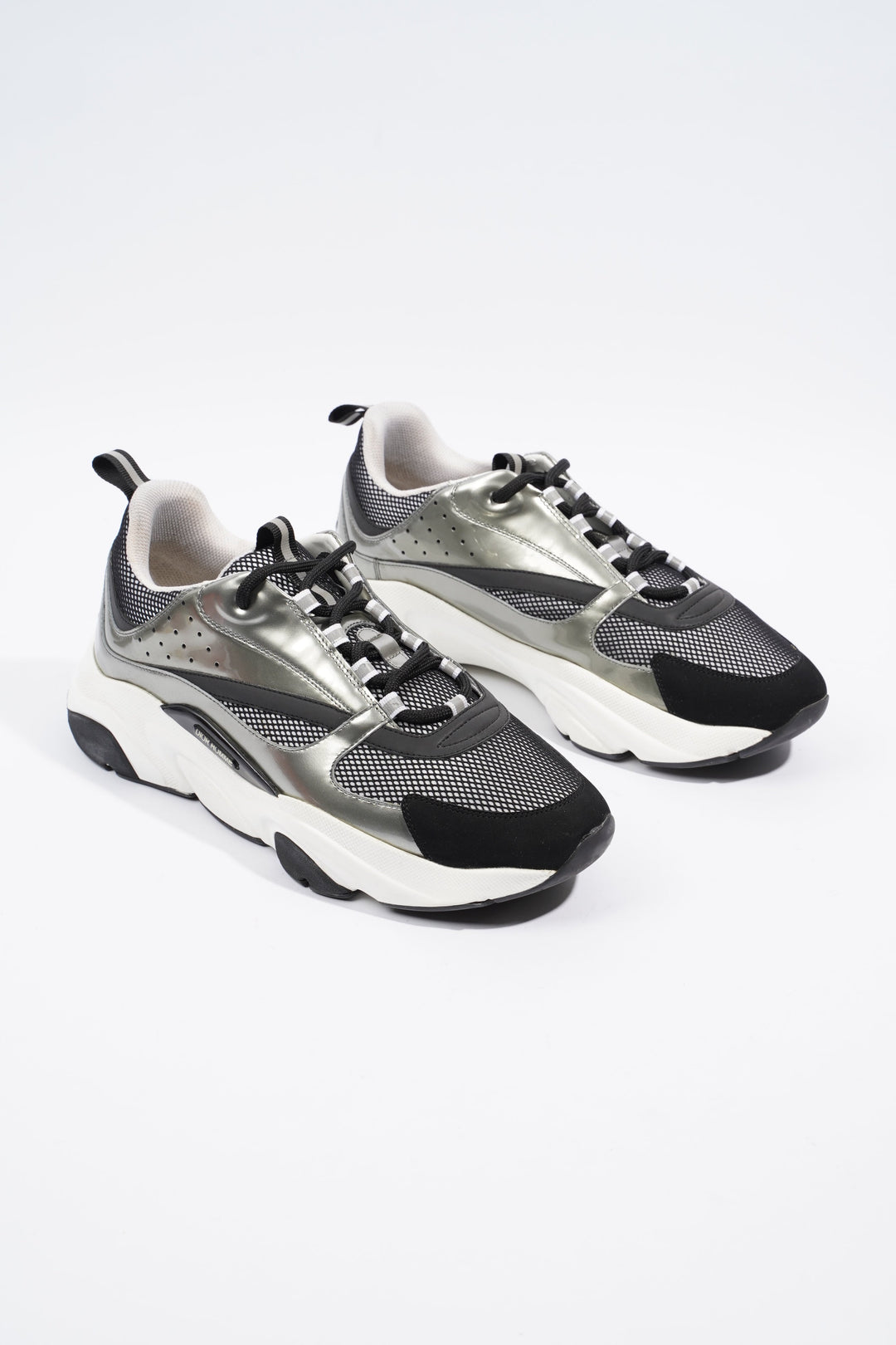 Christian Dior B22 Silver / Black / White Mesh EU 43 UK 9
