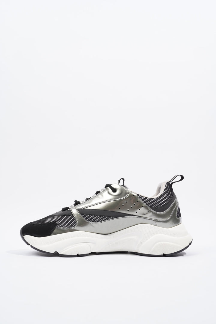 Christian Dior B22 Silver / Black / White Mesh EU 43 UK 9