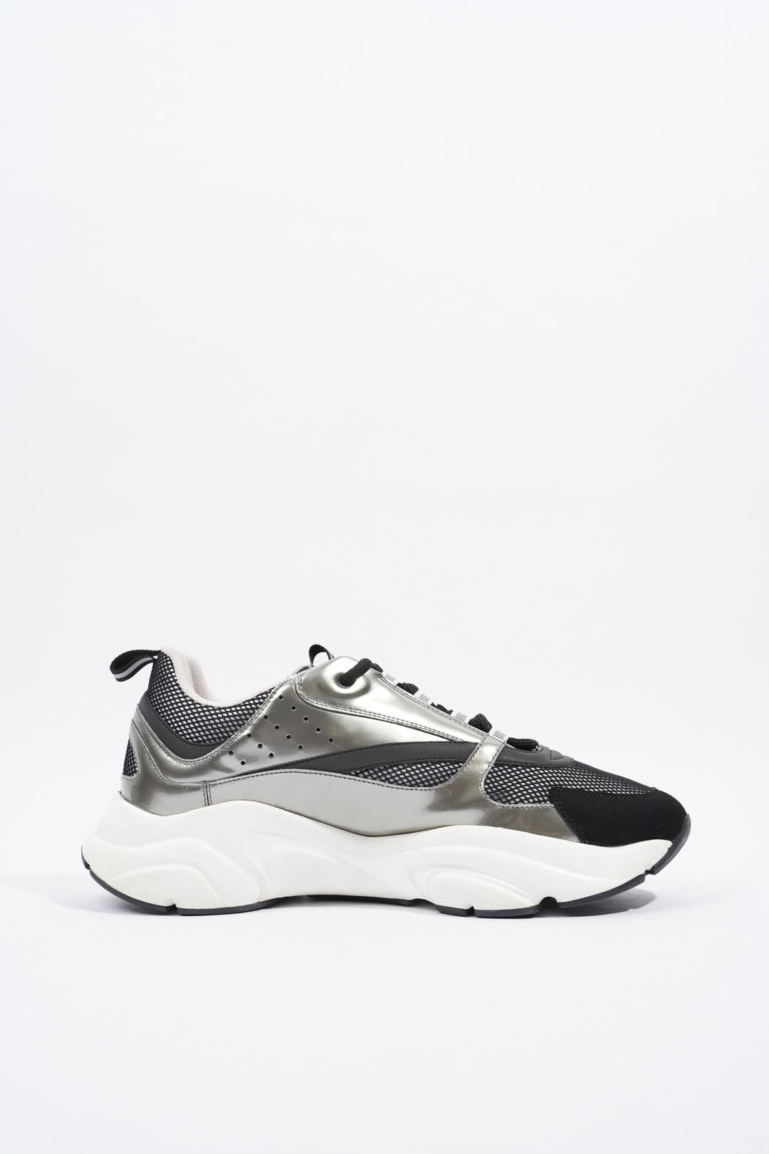 Christian Dior B22 Silver / Black / White Mesh EU 43 UK 9