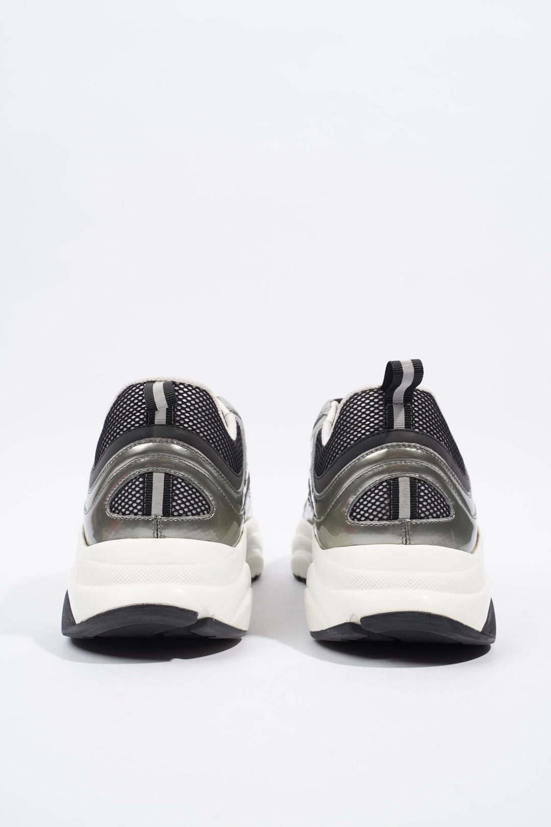 Christian Dior B22 Silver / Black / White Mesh EU 43 UK 9