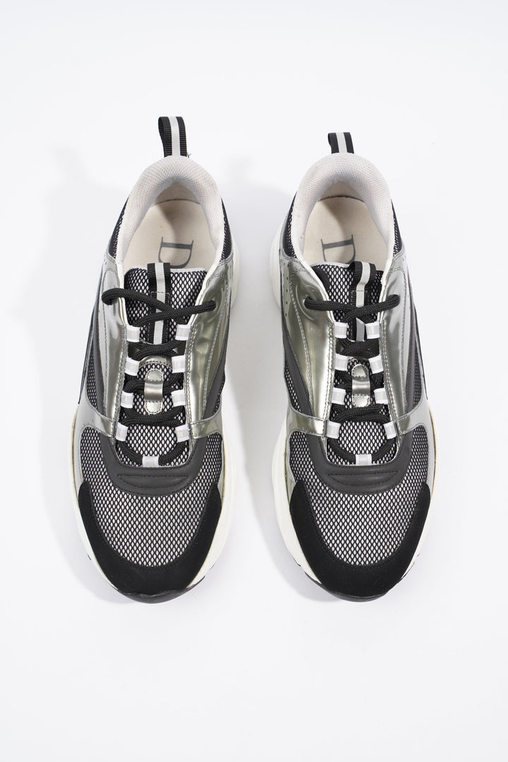 Christian Dior B22 Silver / Black / White Mesh EU 43 UK 9