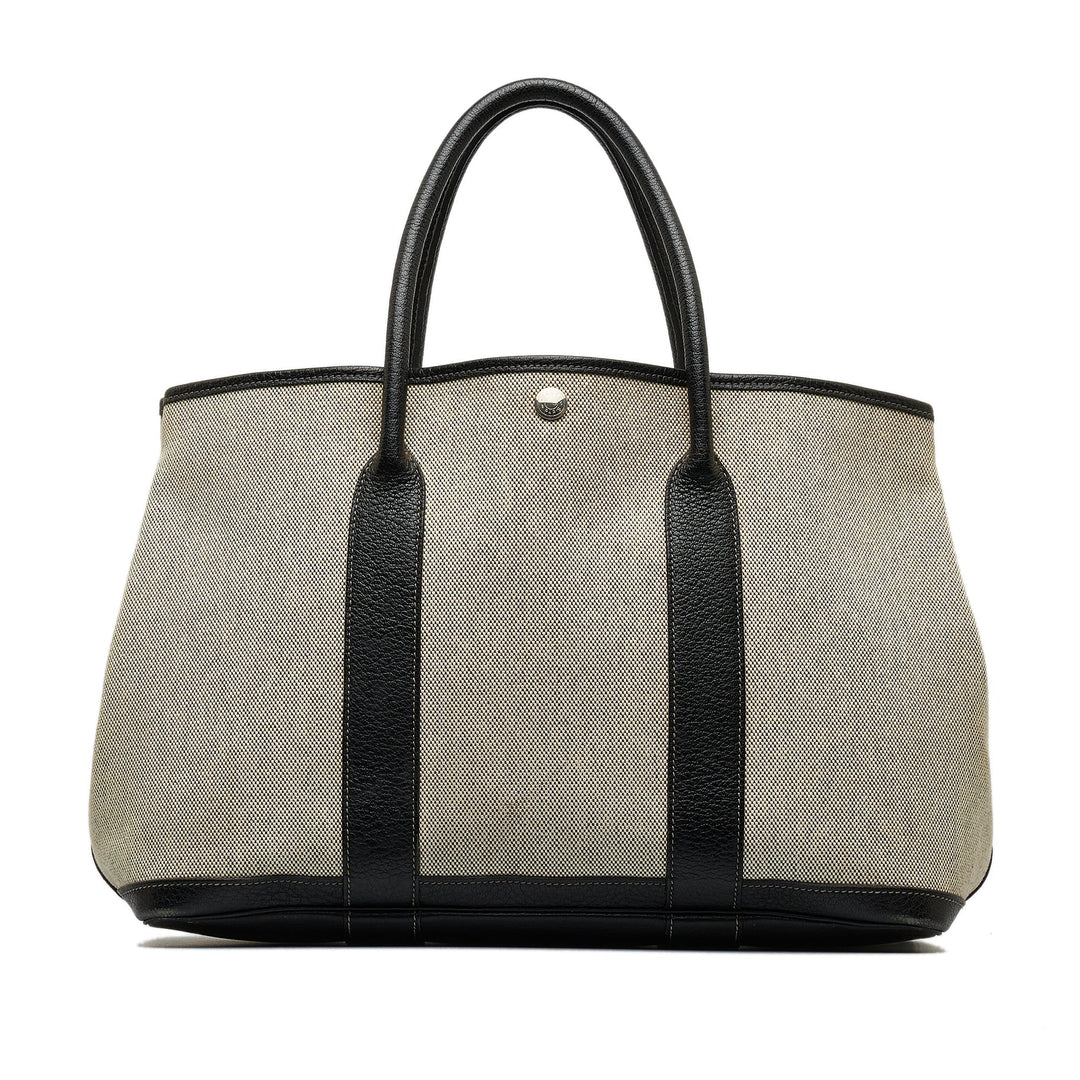 Brown Top quality Hermes Toile Garden Party 39 Tote Bag