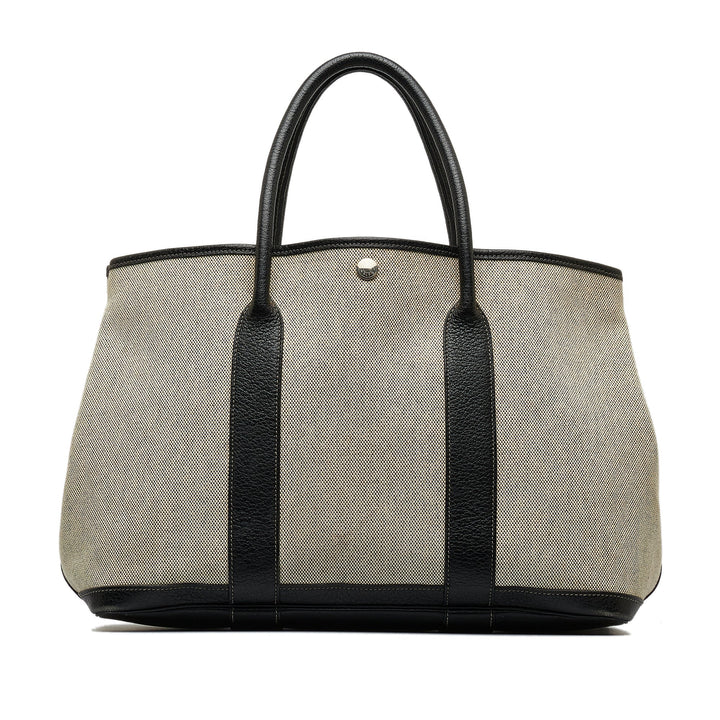 Brown Top quality Hermes Toile Garden Party 39 Tote Bag