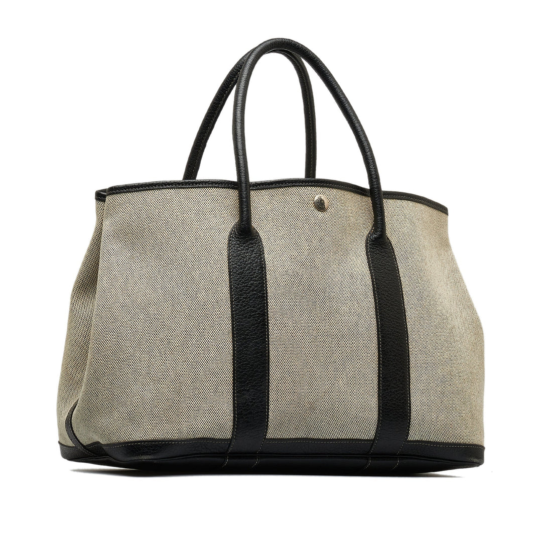 Brown Top quality Hermes Toile Garden Party 39 Tote Bag