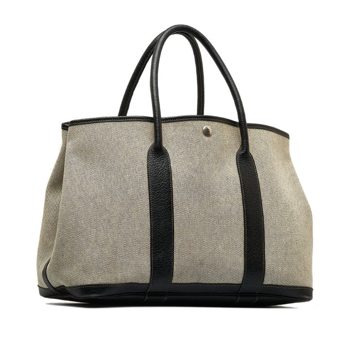 Brown Top quality Hermes Toile Garden Party 39 Tote Bag