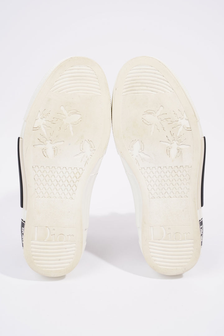 Christian Dior B23 Hightops White / Black Oblique Rubber EU 37 UK 4