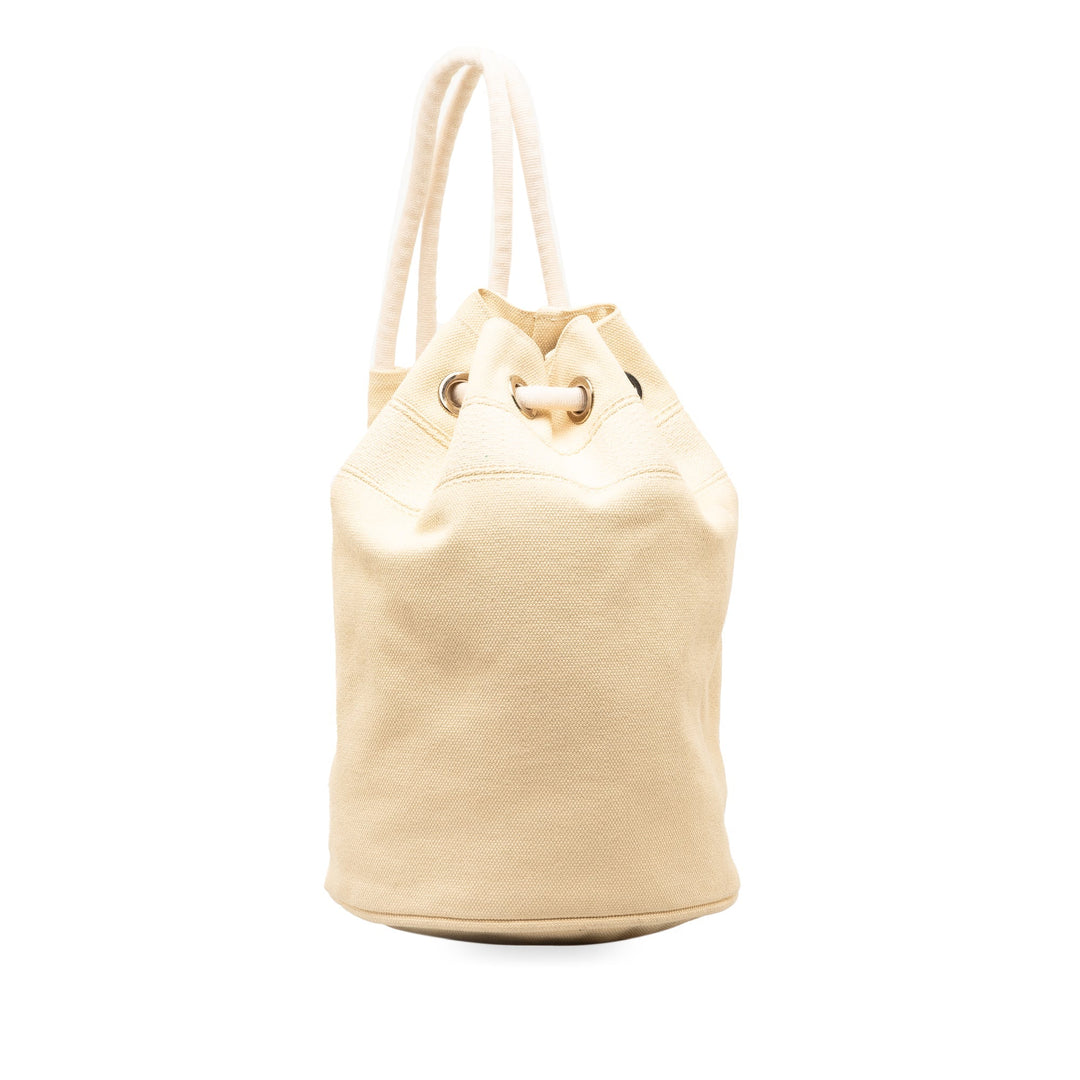 Hermes Toile H Sac Marin Recif GM Backpack