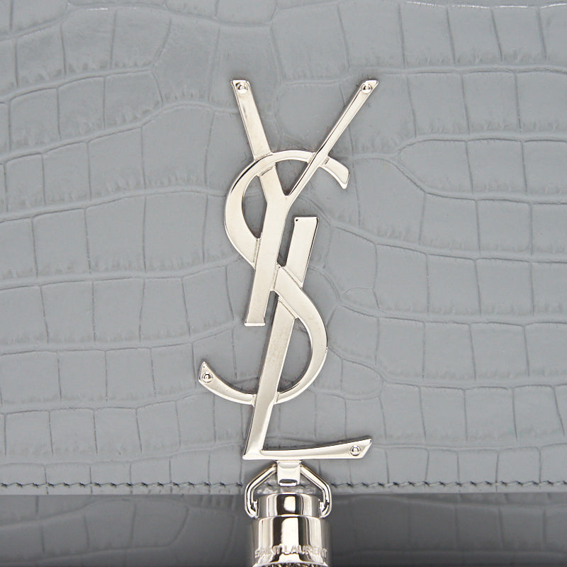 Saint Laurent Kate medium Shoulder Bag Kate Grey