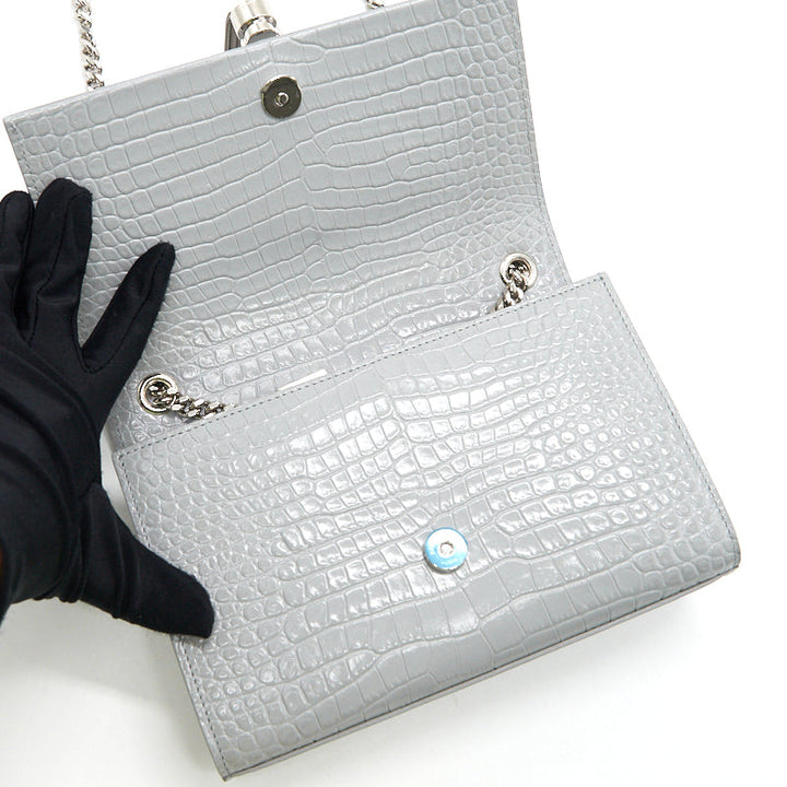 Saint Laurent Kate medium Shoulder Bag Kate Grey