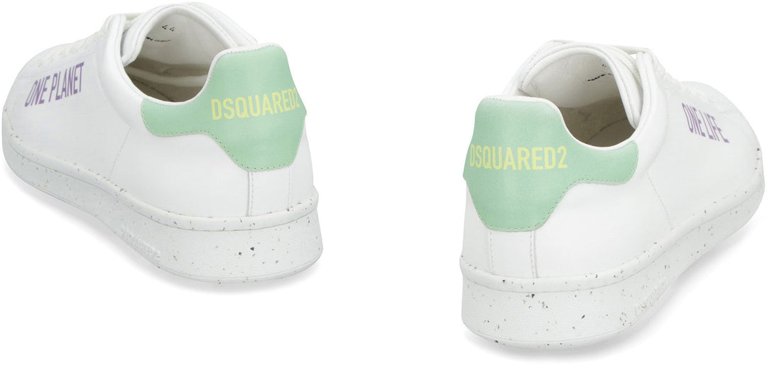 LEATHER LOW-TOP SNEAKERS