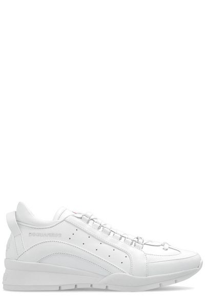 LEGENDARY LACE UP LEATHER SNEAKERS.